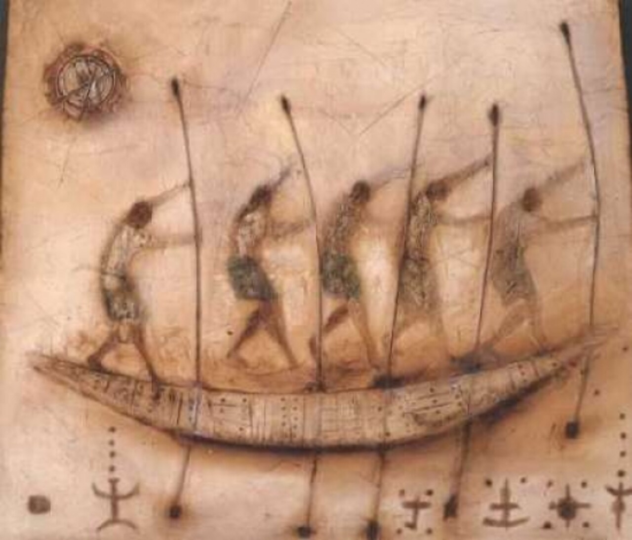 Stoneage II Poster Print by Jan Eelse Noordhuis - Item # VARPDXGA0116084